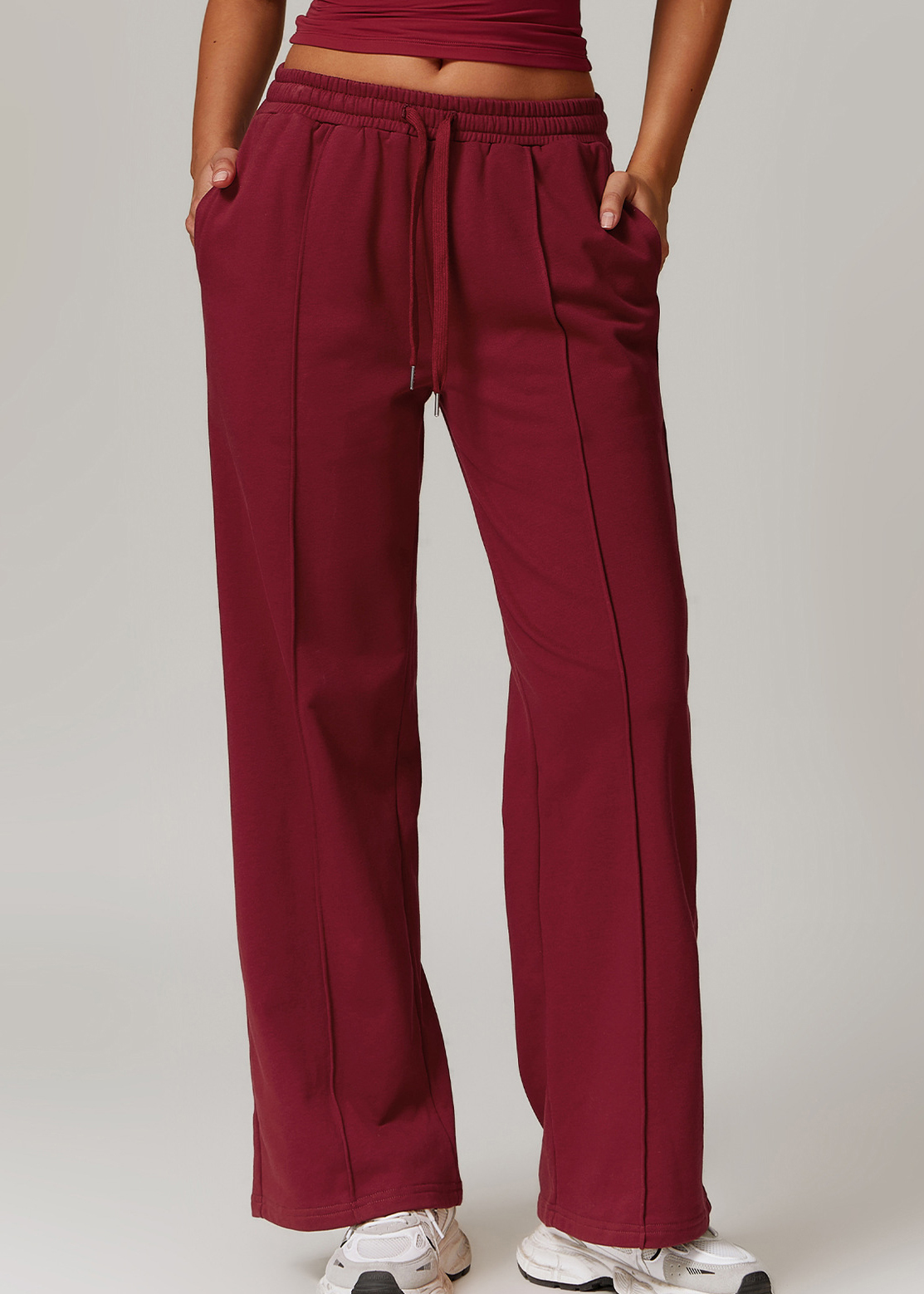 Customized High-waisted loose sports sweatpants