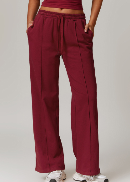 Customized High-waisted loose sports sweatpants