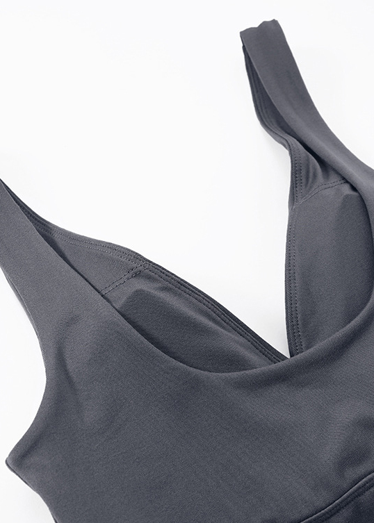 Customized Gathering Shockproof Yoga Bra