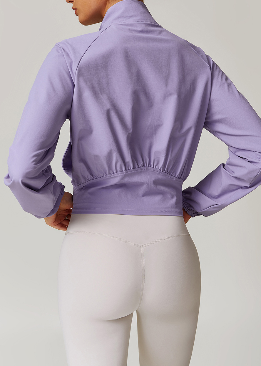 Customized Quick-drying stand collar sports jacket