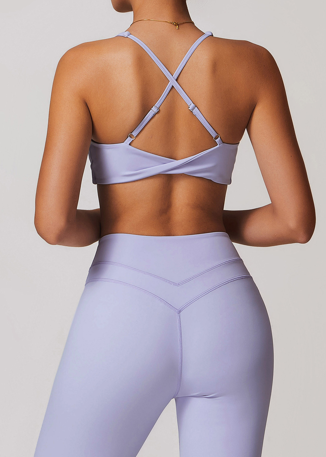 Customized Brushed Tight Yoga Bra