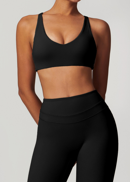 Customized Brushed Tight Yoga Bra