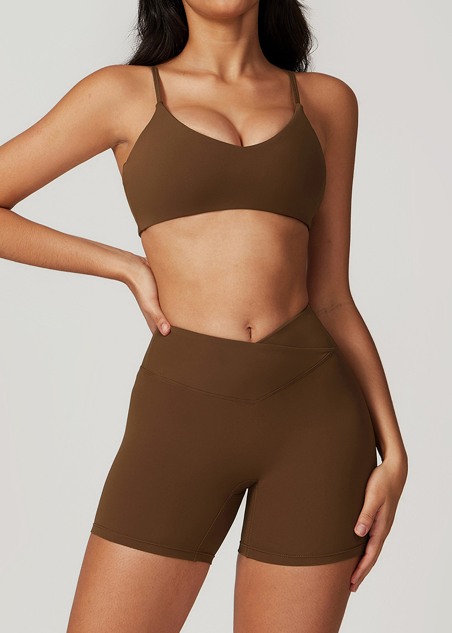 Customized Eco-friendly recycled quick-drying tight back yoga bra