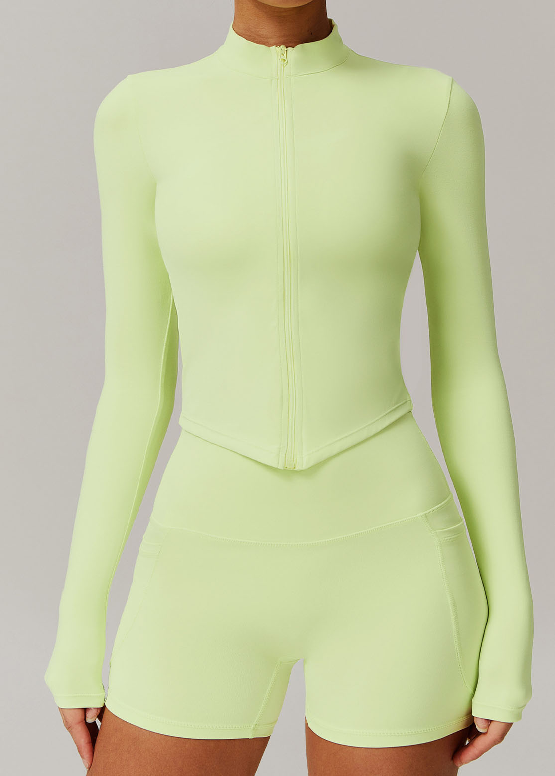 Customized Tight long sleeve yoga jacket