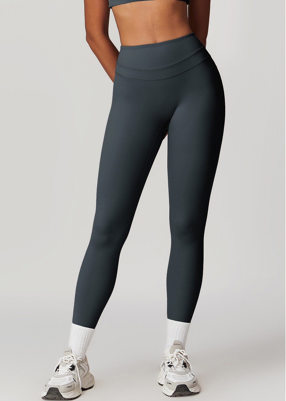 Customized Brushed Skinny High Waist Yoga Pants