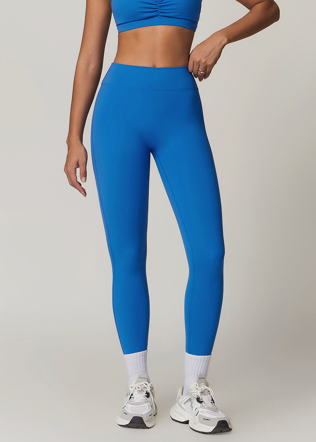 Customized Skinny High Waist Yoga Pants with Pockets