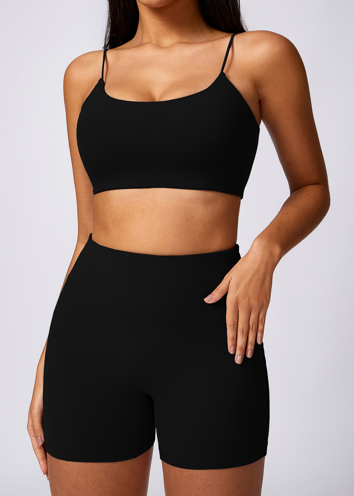 Customized Quick-drying tight-fitting backless yoga bra