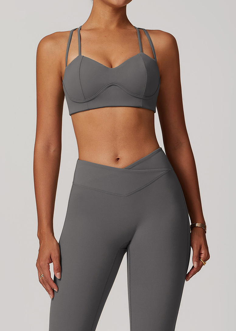 Customized Brushed Fit Yoga Bra