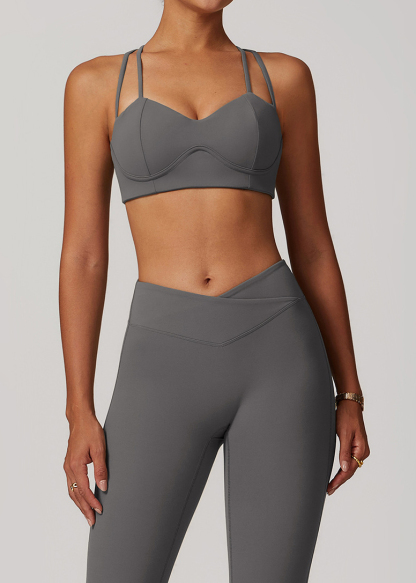 Customized Brushed Fit Yoga Bra