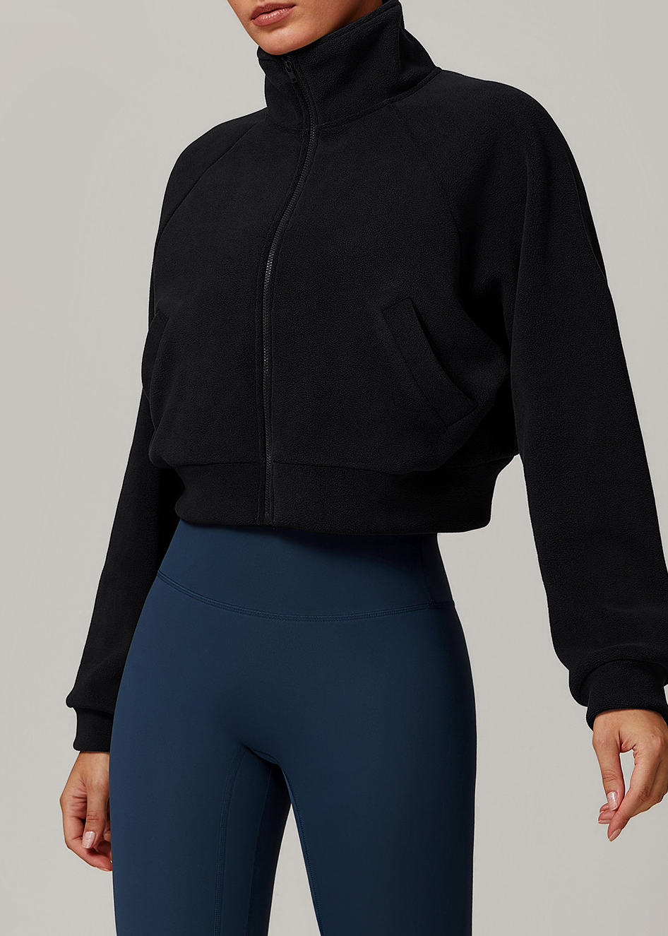 Customized Yoga wear warm jacket