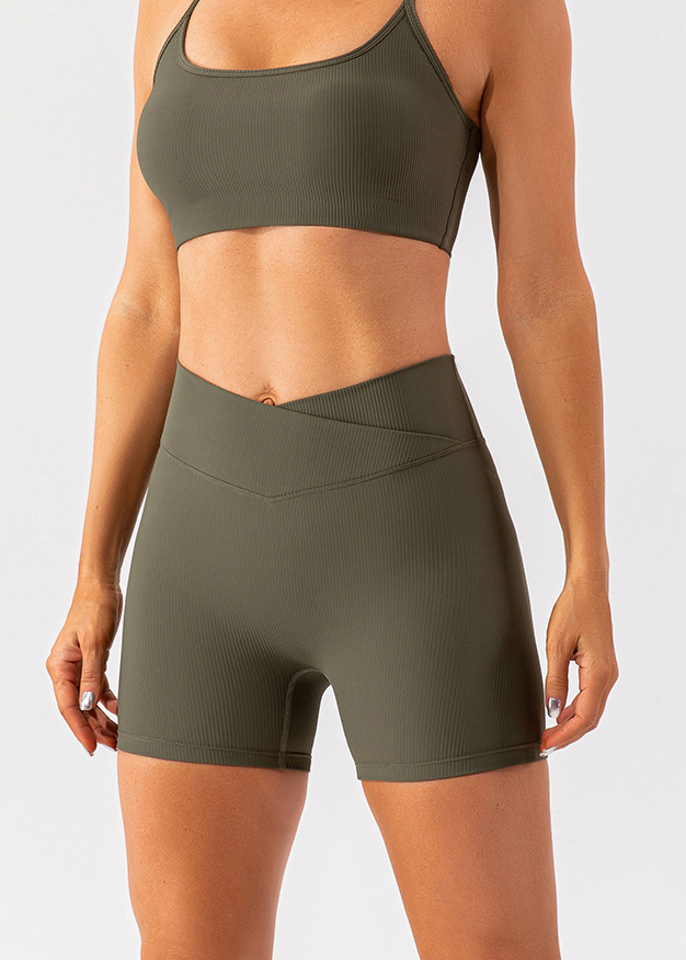 Customized Threaded Tummy Tuck Fitness Shorts