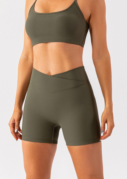 Customized Threaded Tummy Tuck Fitness Shorts