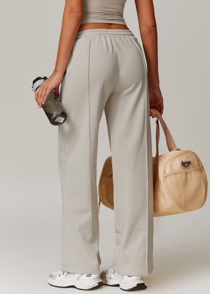 Customized High-waisted loose sports sweatpants