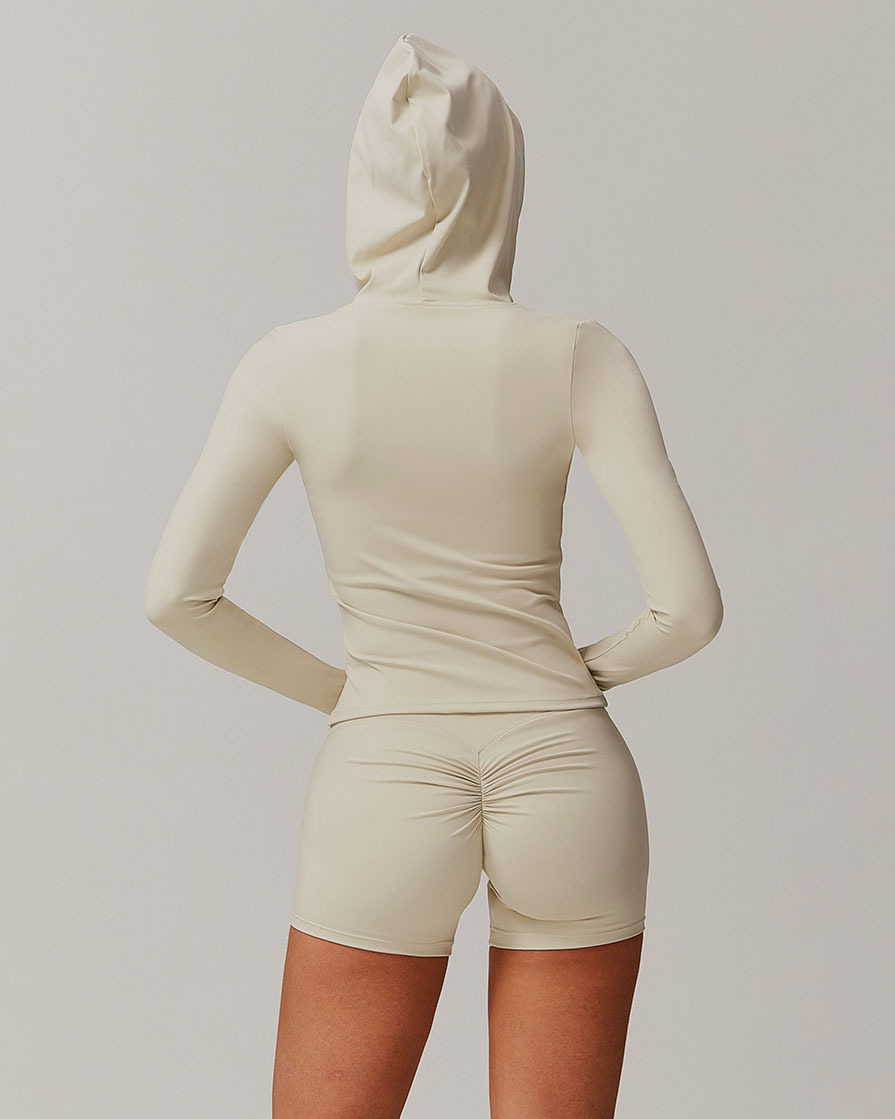 Customized Zippered Brushed Fit Long Sleeve Sport Jacket