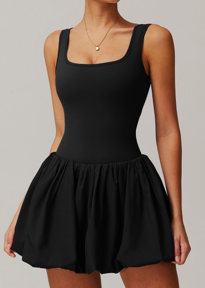 Customized Fake two piece sports dress