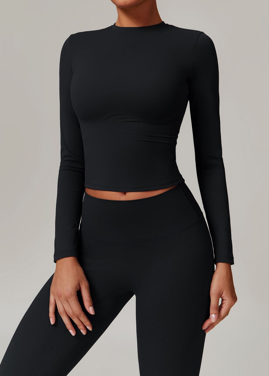 Customized Plush fitness long sleeves