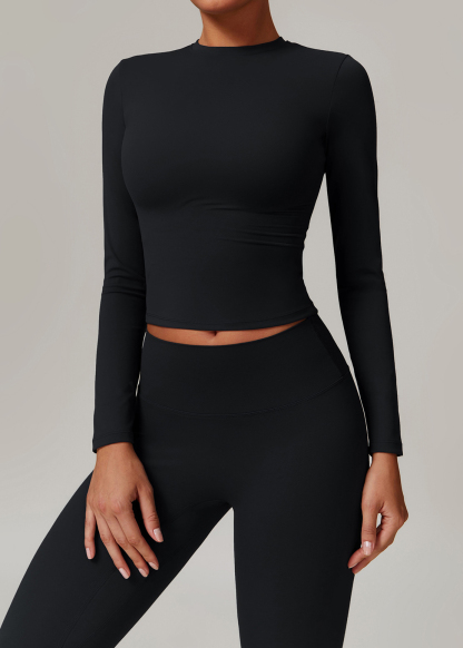 Customized Plush fitness long sleeves