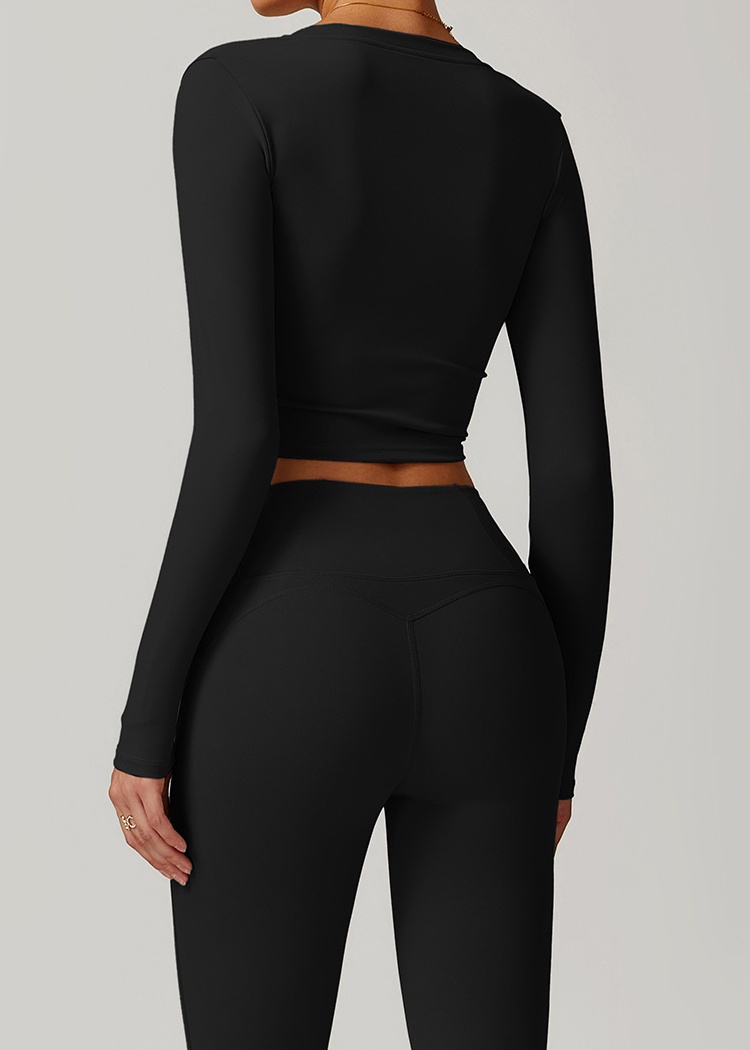 Customized Long-sleeved T-shirt Yoga Wear