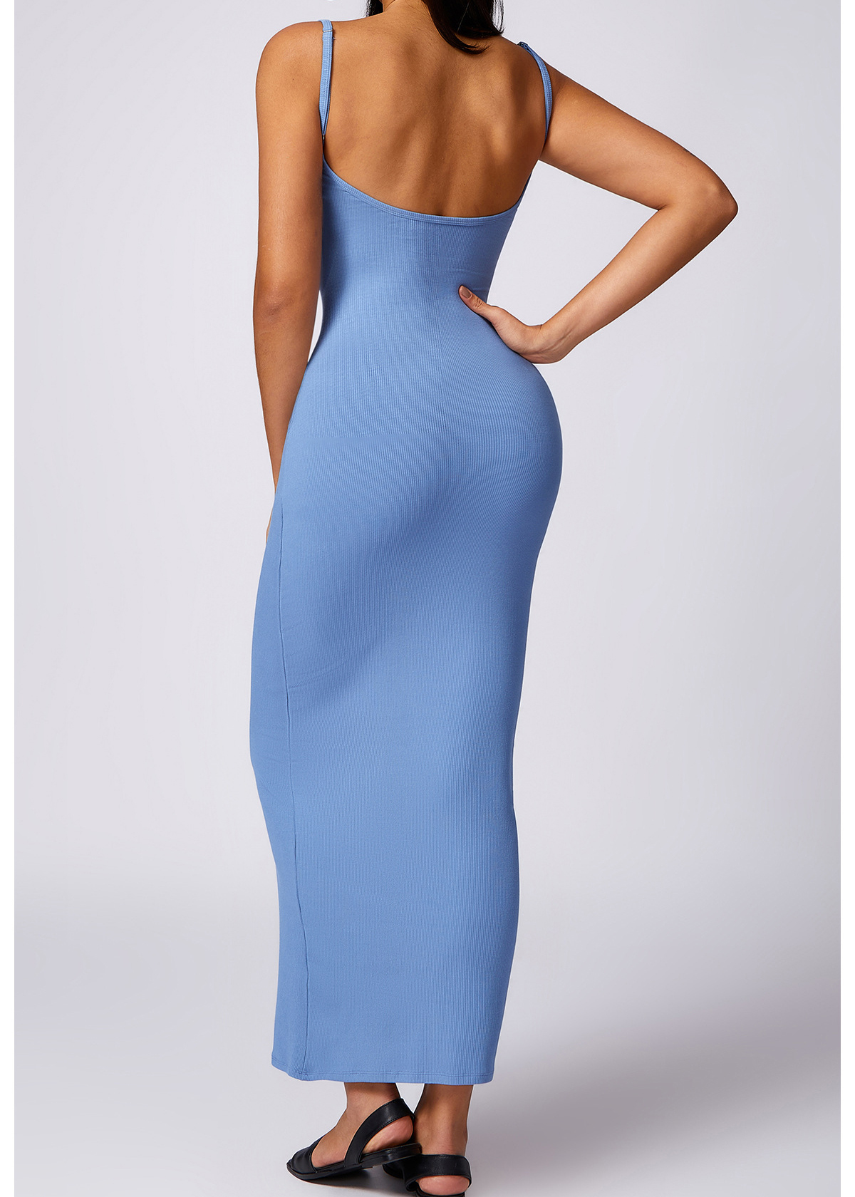 Customized Slim package hip dress threaded