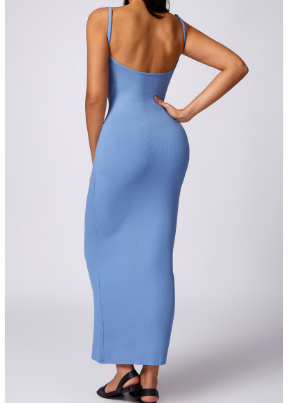 Customized Slim package hip dress threaded