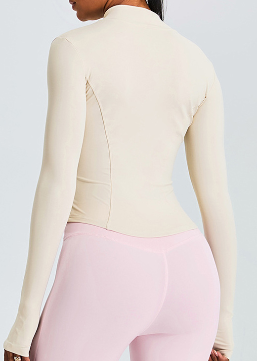 Customized Slim-fit stand collar sports jacket