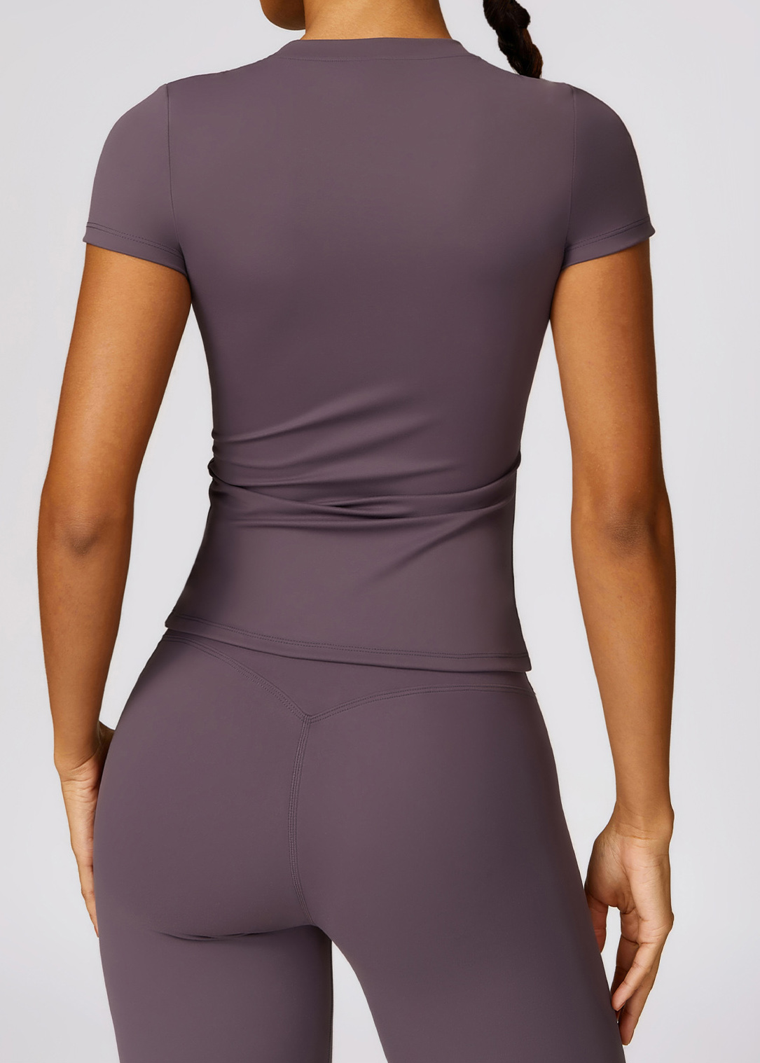 Customized Spring T Shirt Quick Dry Short Sleeve Fitness Top