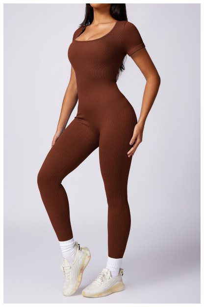 Customized Tight Seamless One-piece Yoga Wear