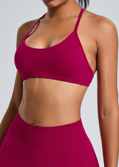 Customized Seamless Yoga Racerback Tank Top