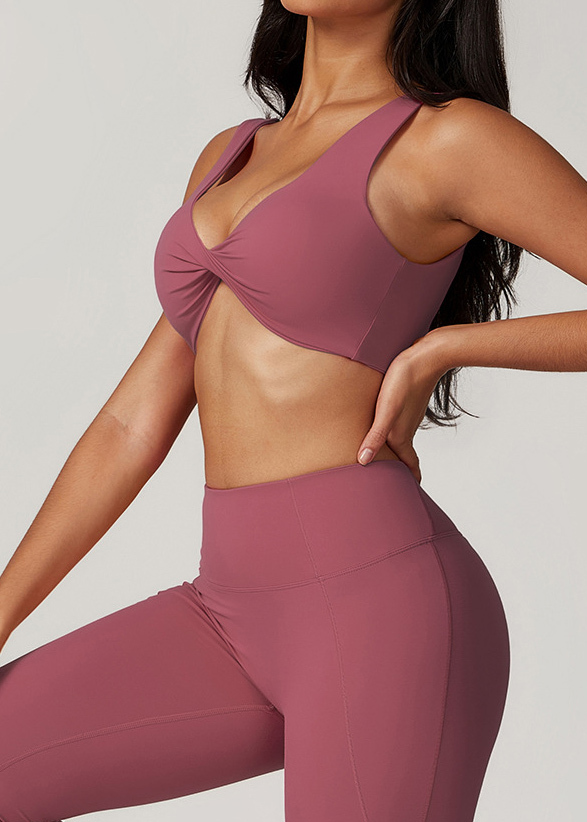 [Copy]Customized Seamless Cross Back Yoga Bra