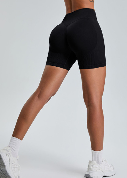 Customized Seamless Hip Lifting Yoga Shorts