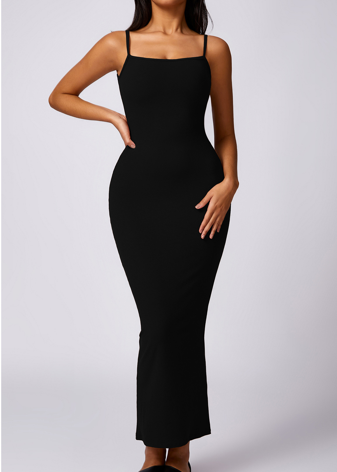 Customized Slim package hip dress threaded