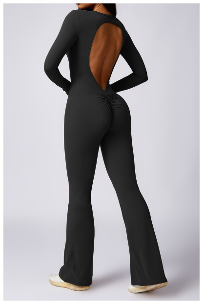 Customized Quick Dry Hip Lift Back Yoga Bodysuit
