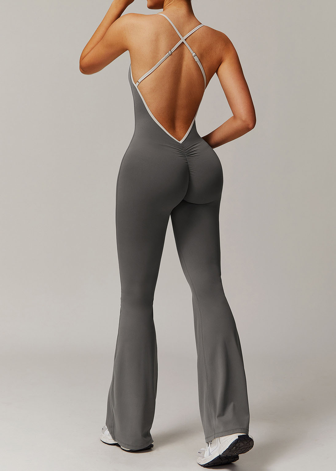 Customized Cross back yoga jumpsuit