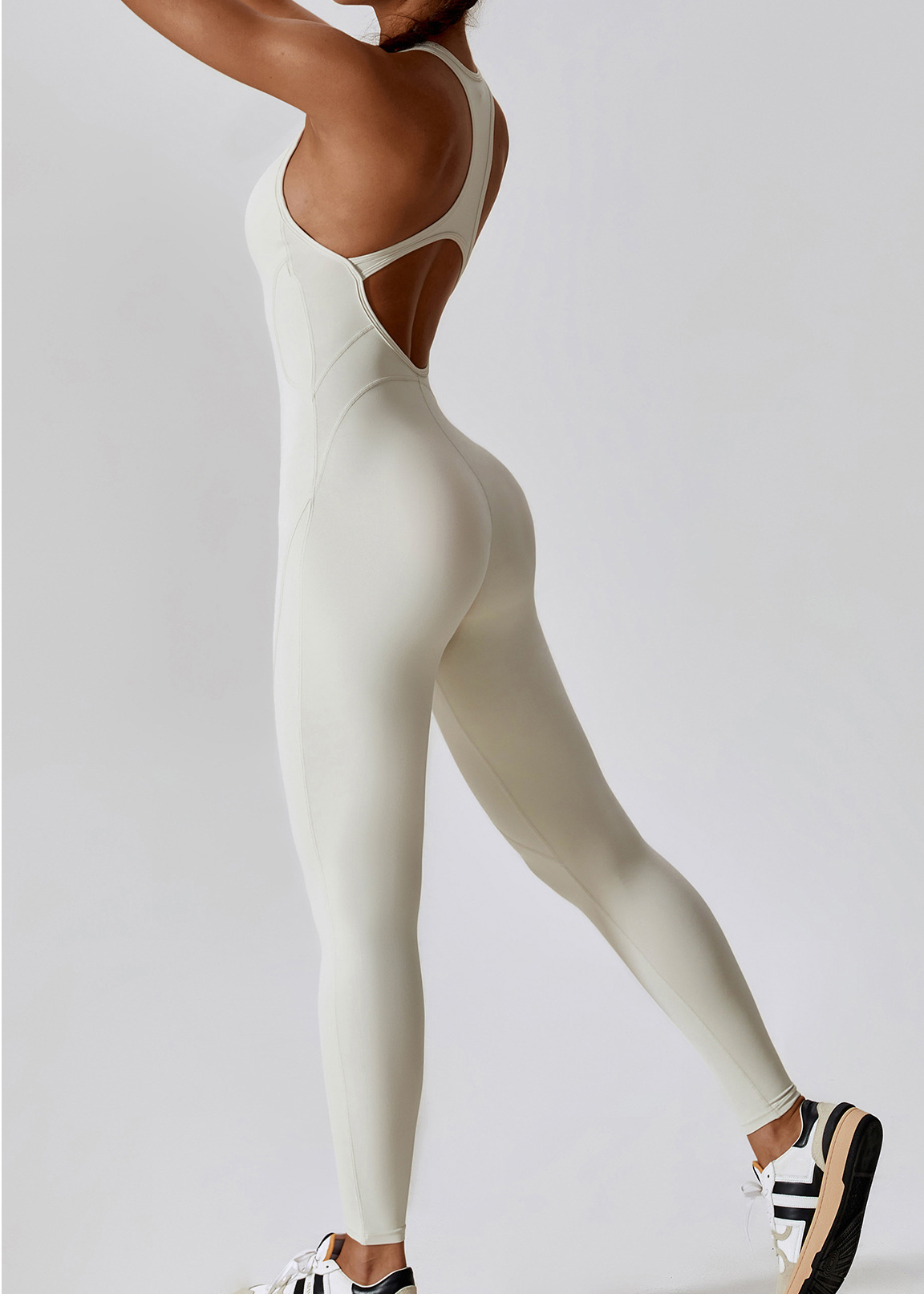 Customized tight one-piece hollow back yoga wear