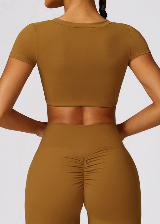 Customized Brushed High Strength Tight Yoga Wear