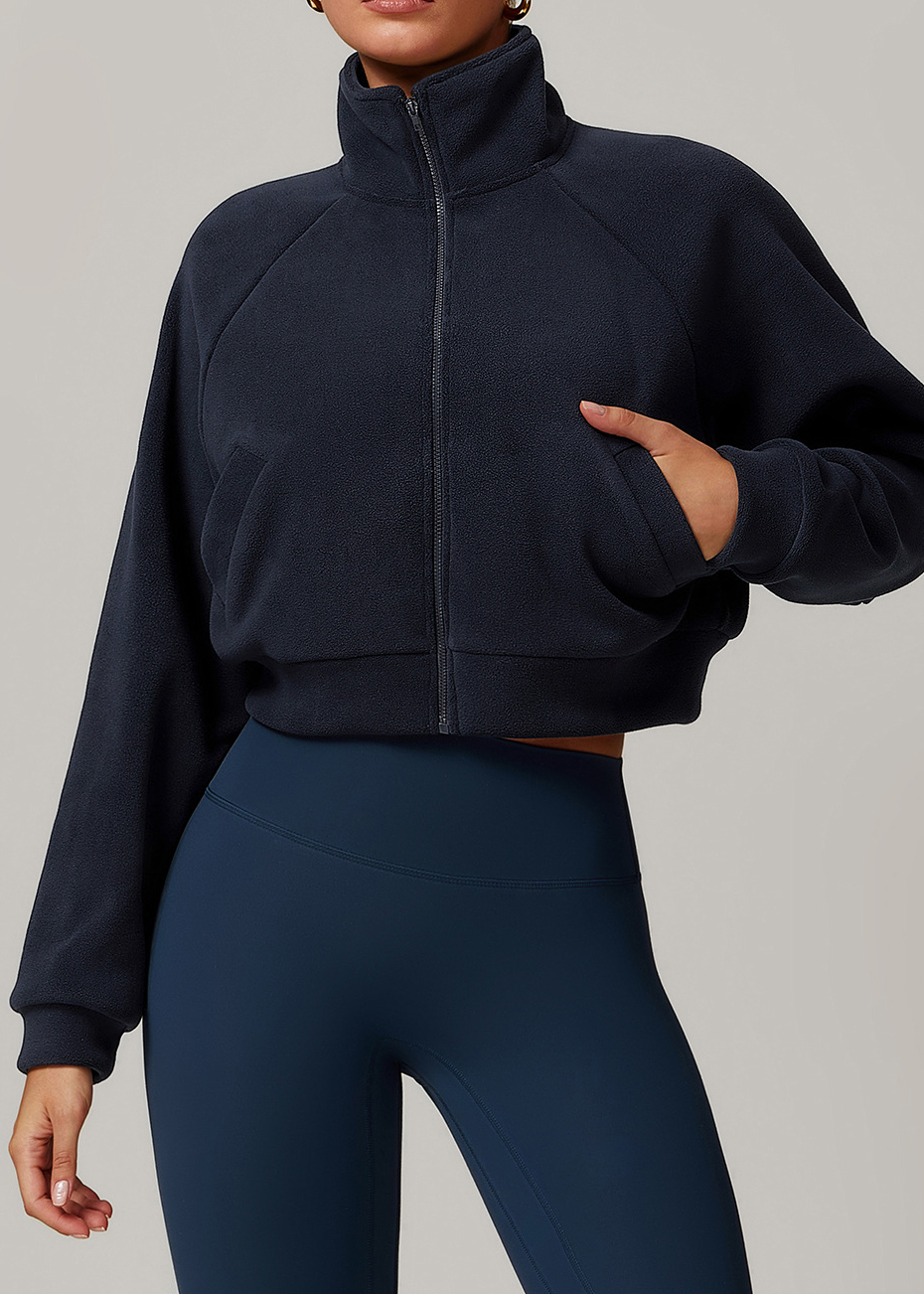 Customized Yoga wear warm jacket