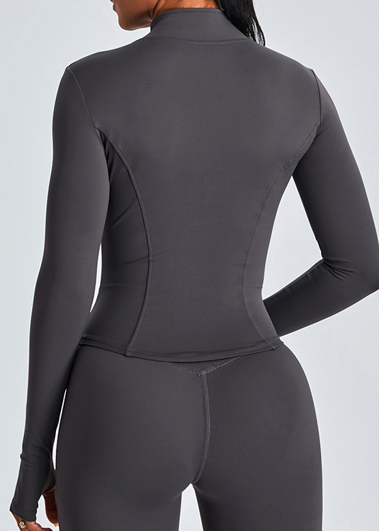 Customized Slim-fit stand collar sports jacket