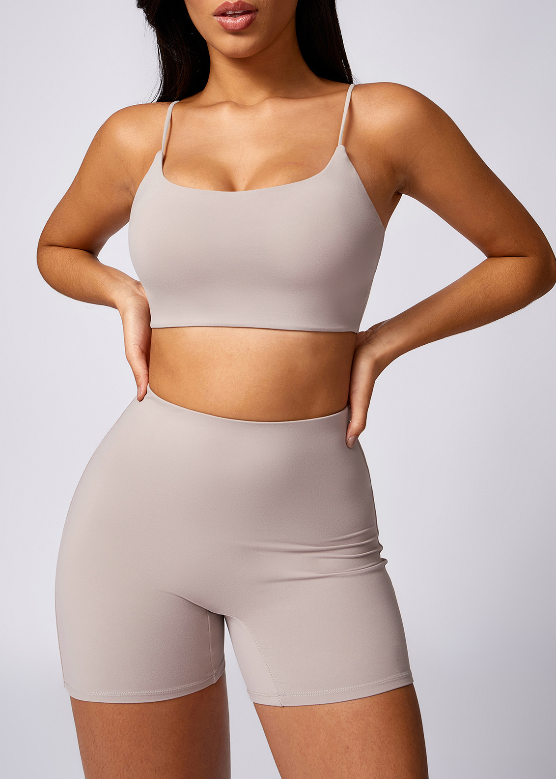 Customized Quick-drying tight-fitting backless yoga bra