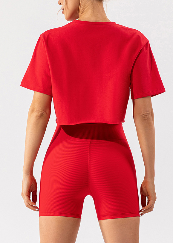Customized Casual Sports Short Sleeve Yoga Wear