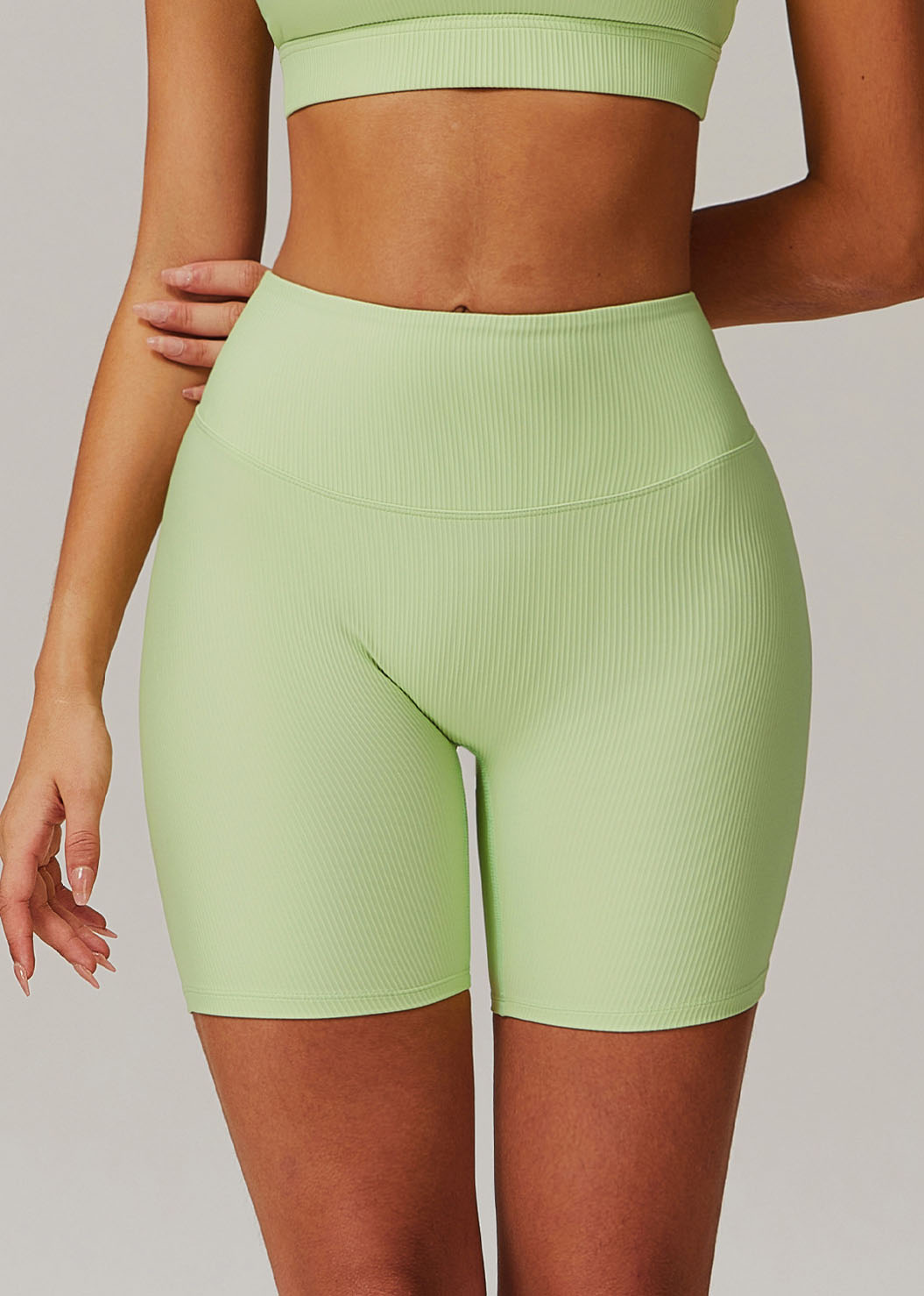 Customized Threaded Yoga Shorts