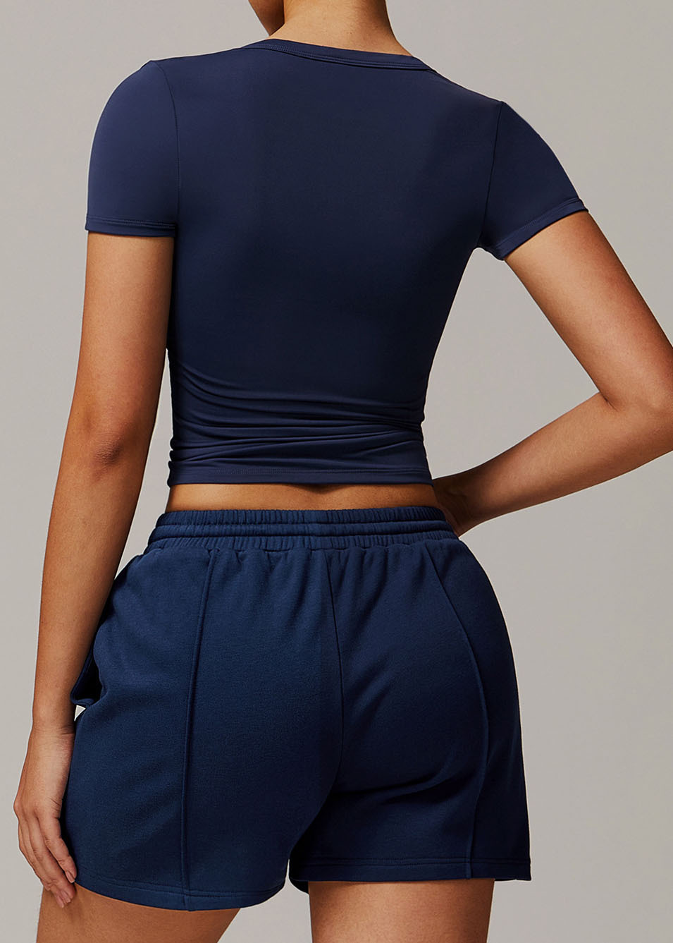 [Copy]Customized Quick-drying brushed tight yoga long sleeves