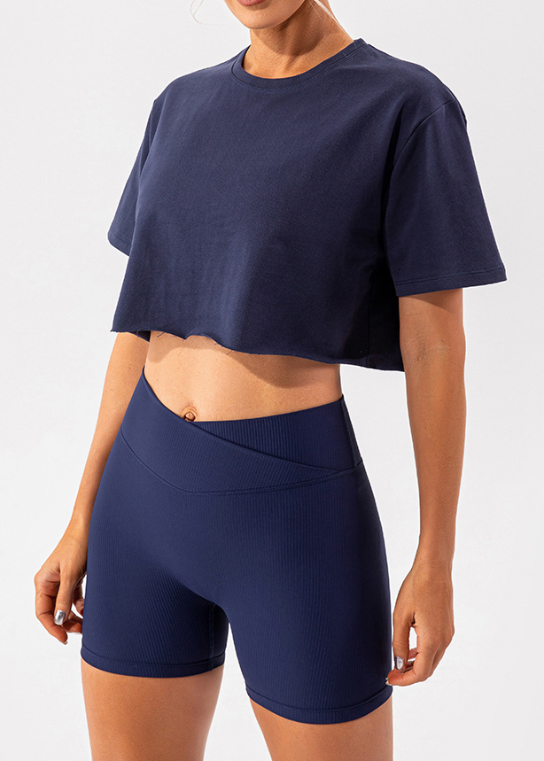 Customized Casual Sports Short Sleeve Yoga Wear