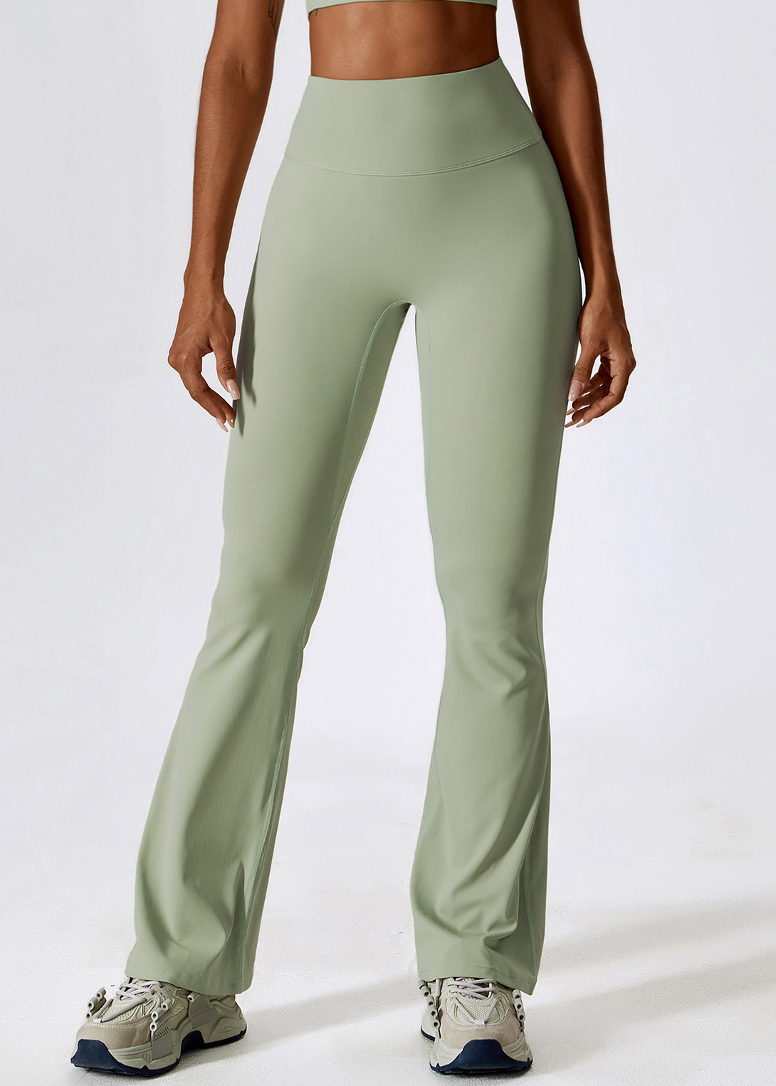 Customized Skinny and Hip Lifting Yoga Flared Pants