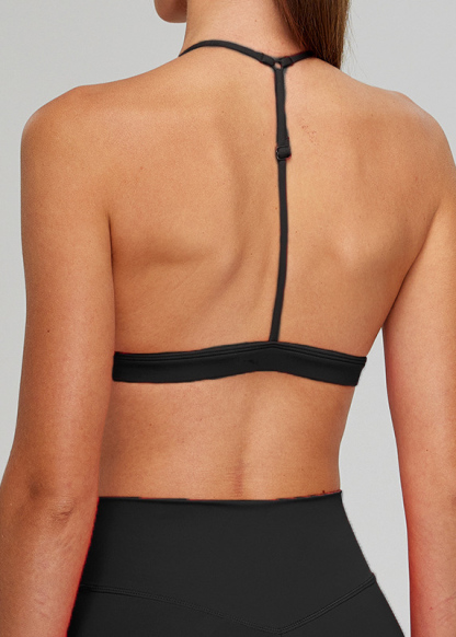 Customized T-shaped sports bra