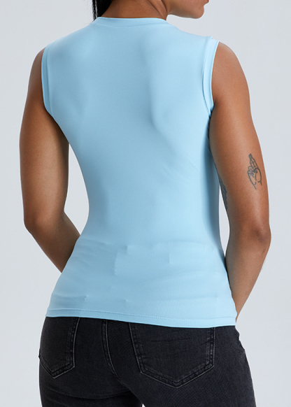 Customized Sleeveless Slim Fit Yoga Tank Top