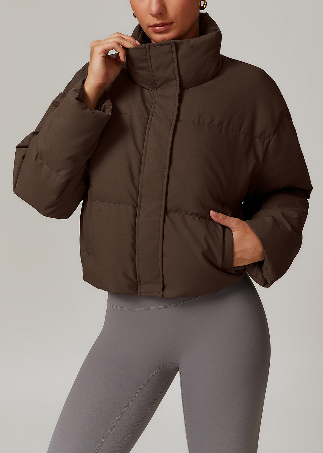 Customized Warm down jacket white duck down