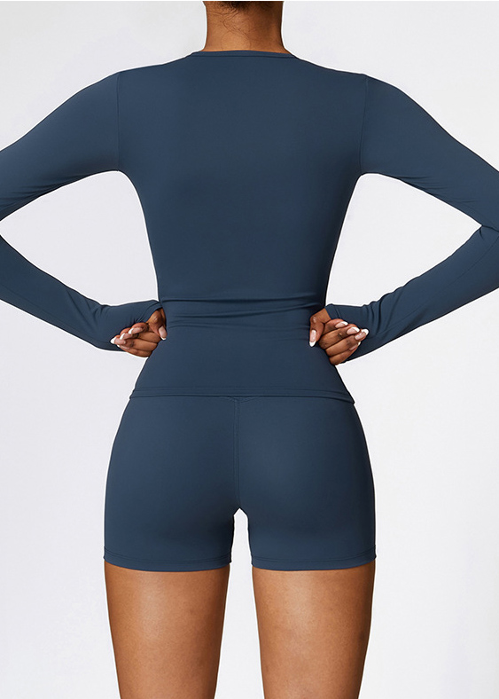 Custom Milled Long Sleeve High Intensity Fitness Wear