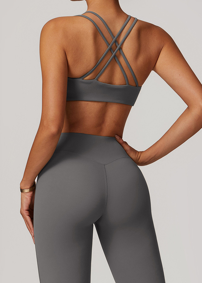 Customized Brushed Fit Yoga Bra