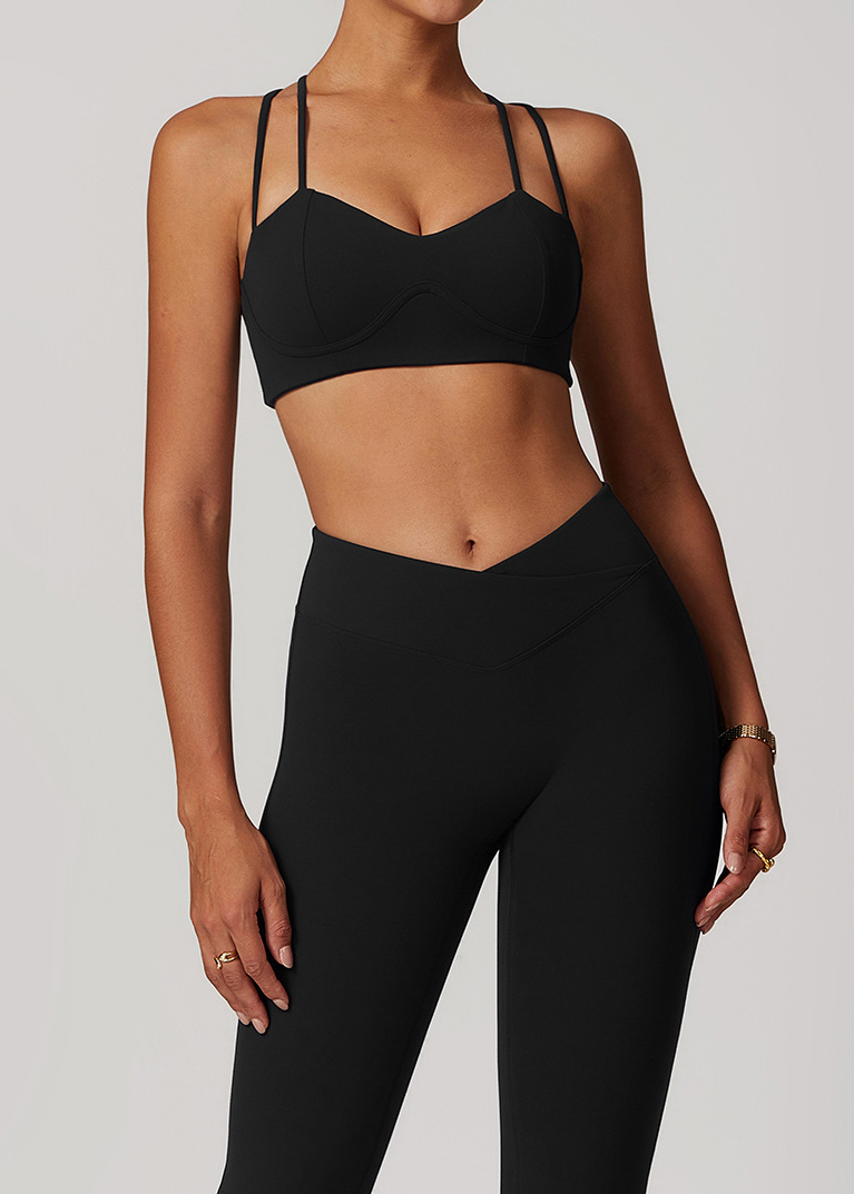 Customized Brushed Fit Yoga Bra