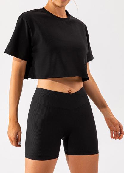 Customized Casual Sports Short Sleeve Yoga Wear